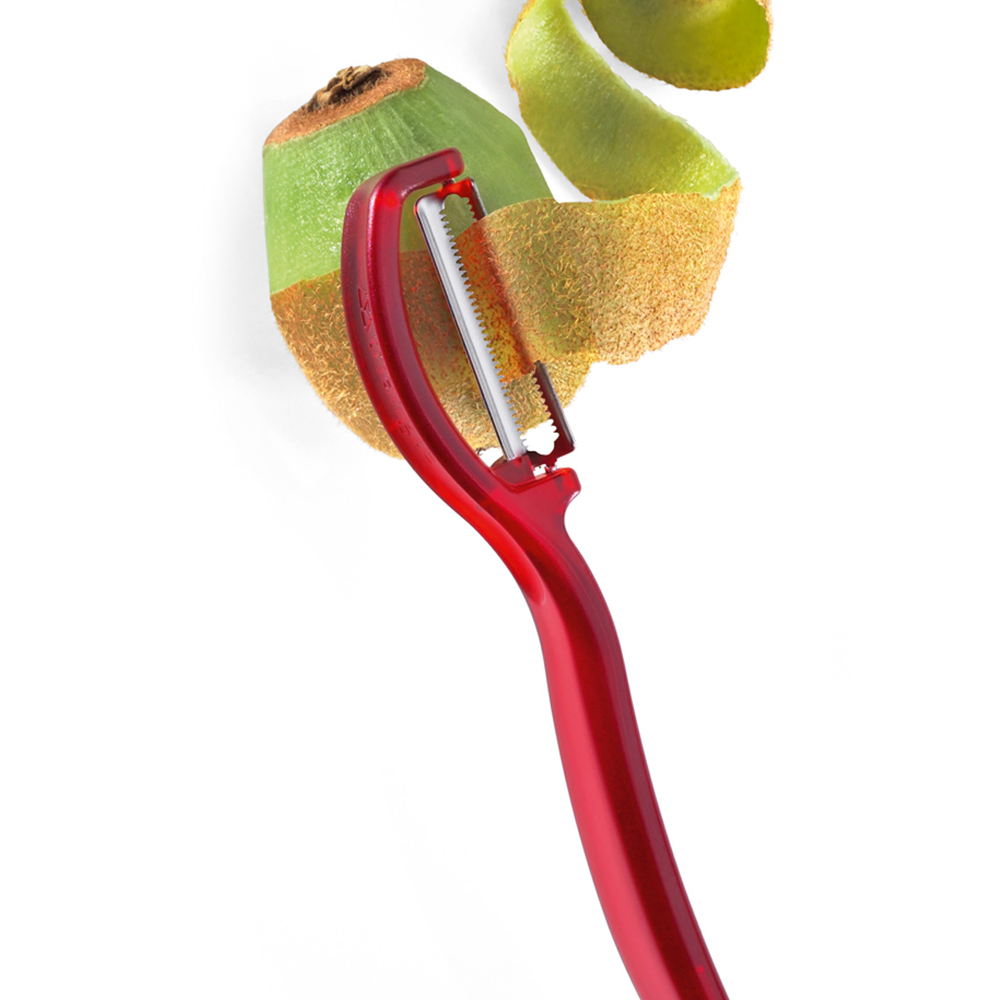 Triangle Vertical Peeler Serrated Blade Red Peter's of Kensington