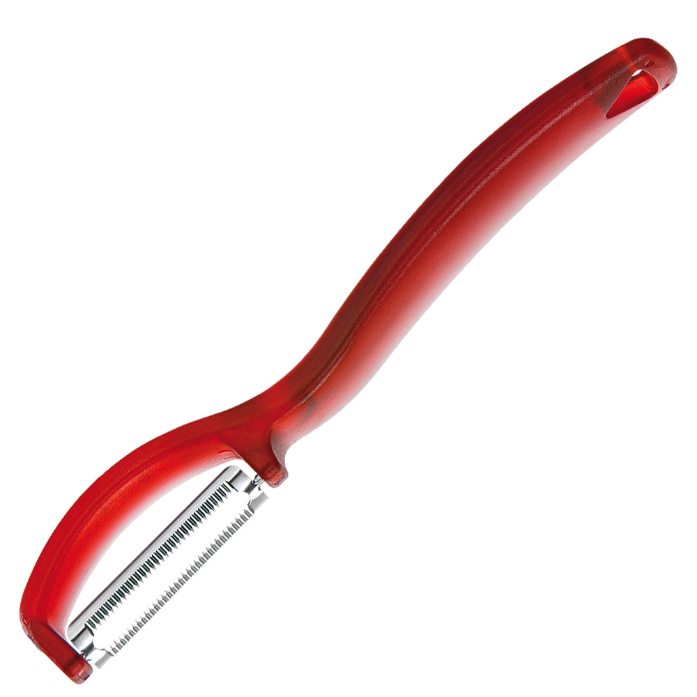 Triangle Vertical Peeler Serrated Blade Red Peter's of Kensington