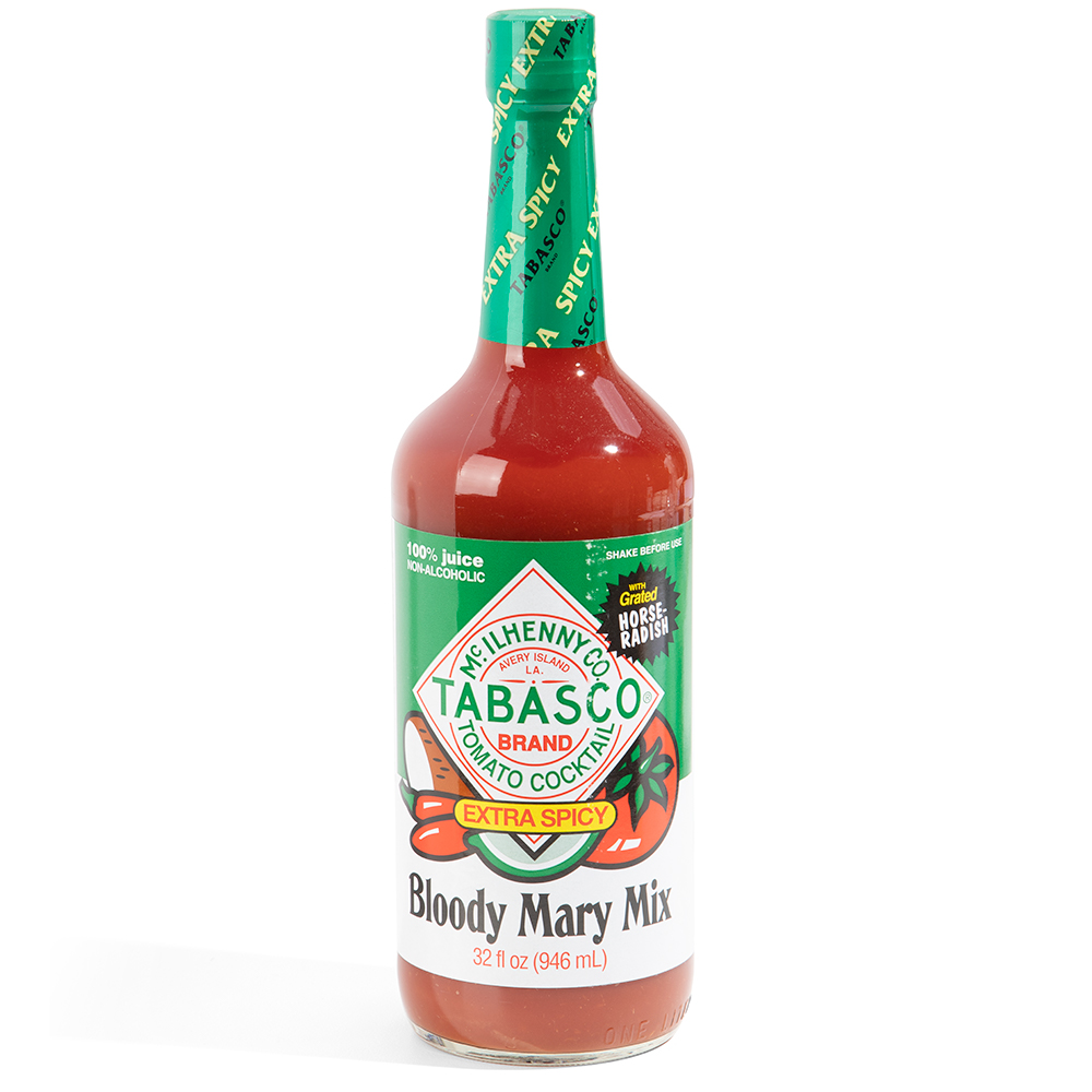 Tabasco Tomato Cocktail Extra Spicy Bloody Mary Mix 946ml Peter's