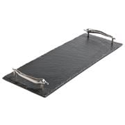 The Just Slate Company - Serving Tray Chilli Handles Small