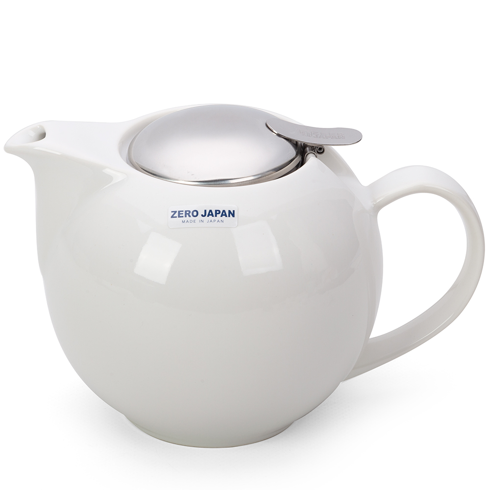 NEW Zero Japan White Teapot 1 Litre 4940316218903 eBay