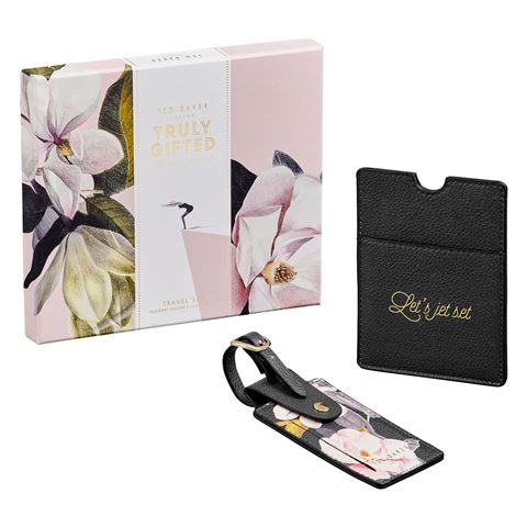 Ted Baker Passport Holder Luggage TagSet 2pce Peter's of