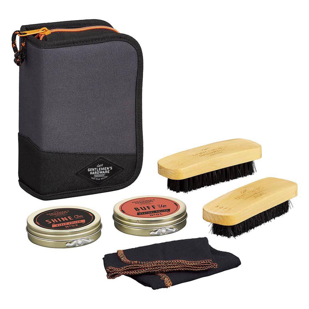 gentleman's shoe shine kit