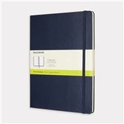 Moleskine - Classic Notebook Xlarge Plain Sapphire Blue