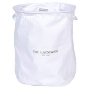 The Laundress - Collapsible Single Hamper White