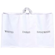 The Laundress - Triple Laundry Sorter - White/Dark/Handwash
