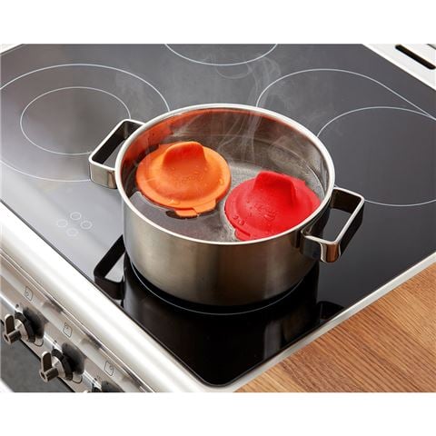Lekue Egg Poacher Red - Peter's of Kensington