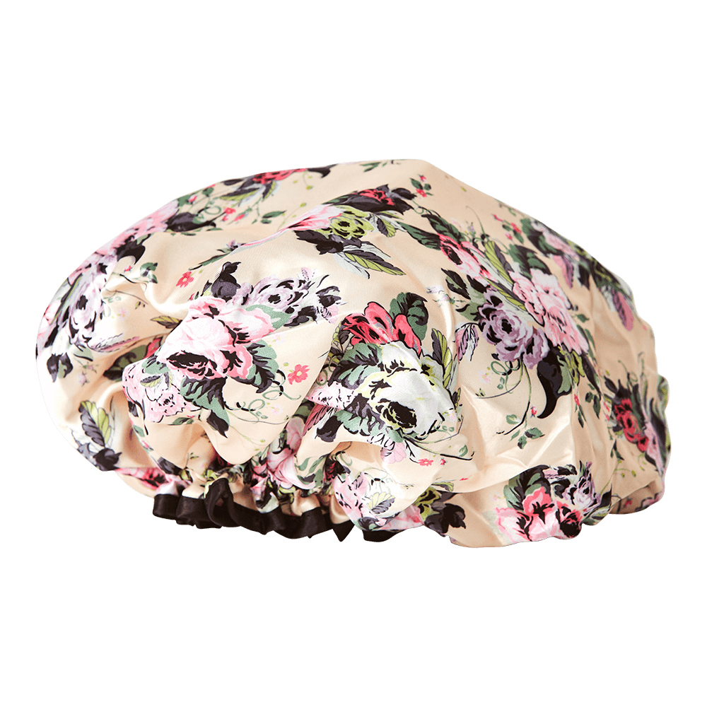 monogrammed shower cap