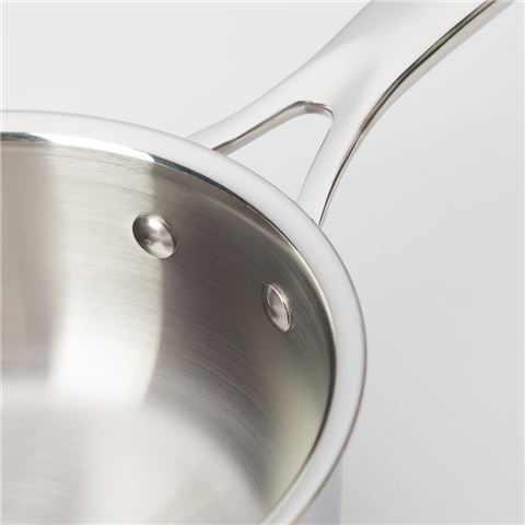 Cristel Castel Pro 5-Ply Stainless Steel Saucepan 16cm - Peter's of Kensington
