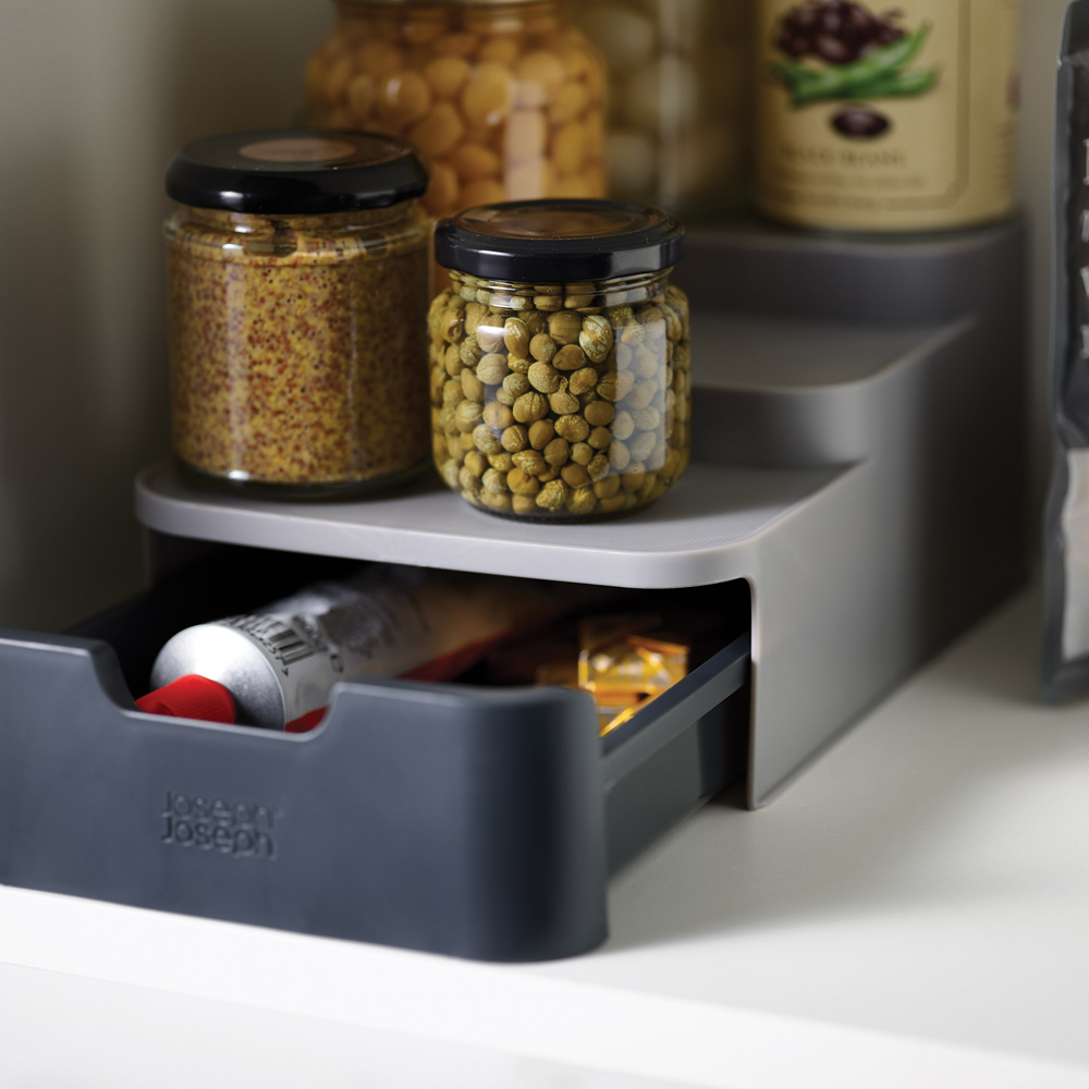 Joseph Joseph Cupboard Store Compact Tiered Organiser Peter's of
