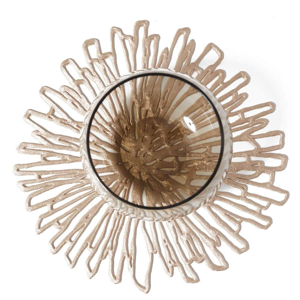 Chilewich Bloom Coaster Pink Champagne Set 6pce Peter's of Kensington