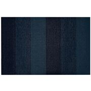 Chilewich - Marble Stripe Shag In/Outdoor Bay Blue 61x91cm