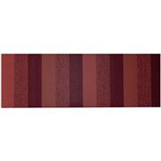 Chilewich - Marble Stripe Shag In/Outdoor Ruby 61x183cm