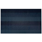 Chilewich - Marble Stripe Shag In/Out Bay Blue 91x152cm