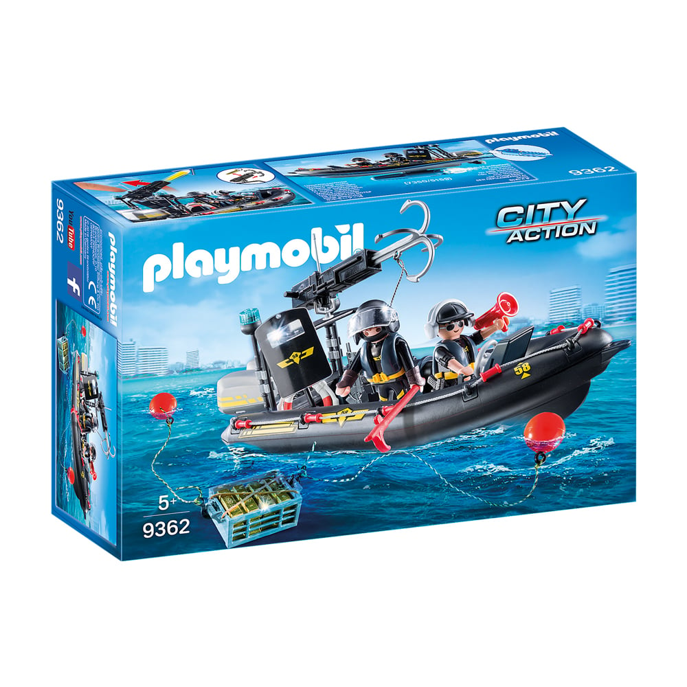 Playmobil - SWAT Boat | Peter's of Kensington