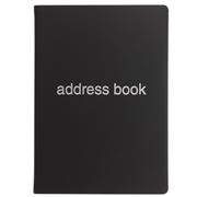 Letts - Dazzle A5 Address Book Black