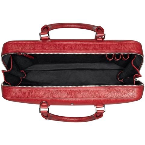 MONTBLANC Meisterstuck Soft Grain Document Case Slim Red - Peter's of Kensington