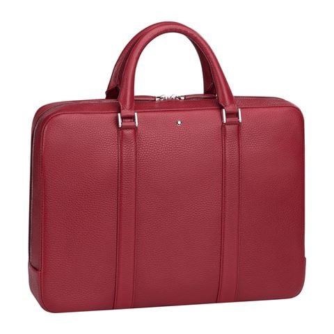MONTBLANC Meisterstuck Soft Grain Document Case Slim Red - Peter's of Kensington