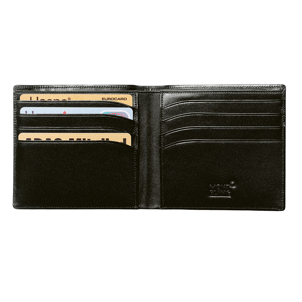MONTBLANC - Meisterstück Wallet 8cc Black | Peter's of Kensington