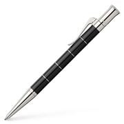 Faber-Castell - Anello Black & Platinum Plated Ballpoint Pen