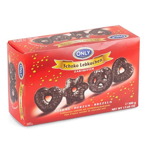 Only - Dark Chocolate Coated Gingerbread 500g