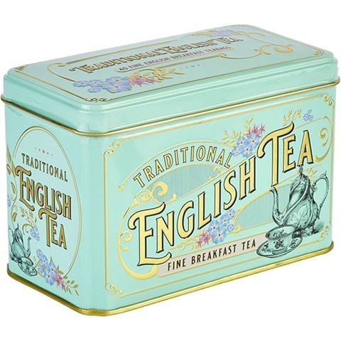 New English Teas Limited - English Breakfast Vintage Victorian Mint Tin 40 Teabags