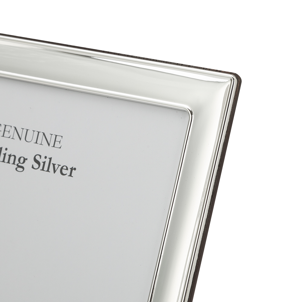 Whitehill Sterling Silver Plain Frame 20x25cm Peter's of Kensington