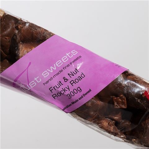 Just Sweets Fruit & Nut Milk Chocolate Rocky Road 300g - Peter's of Kensington