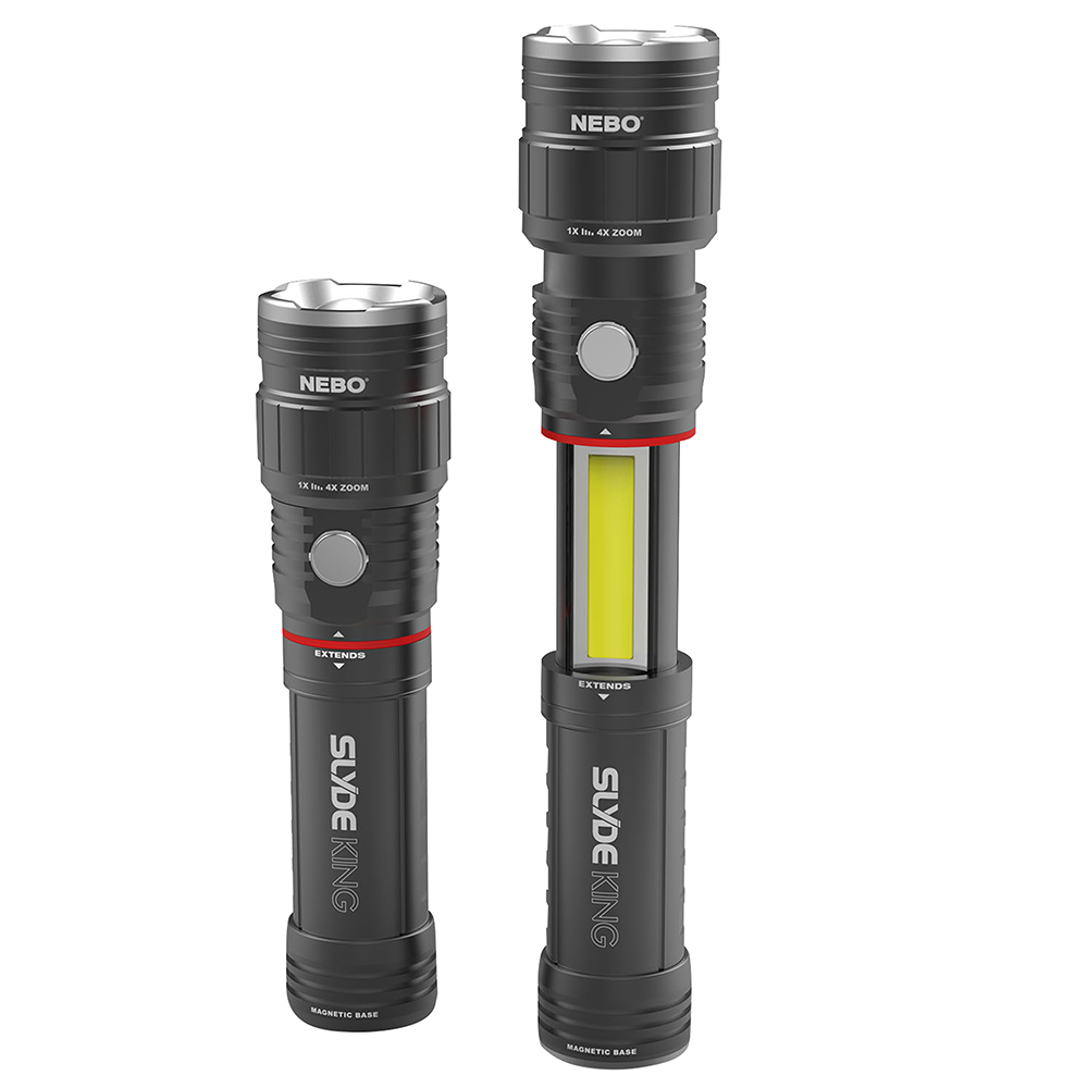 NEW Nebo Slyde King Rechargable Flashlight/WorkLight 330 Lumen eBay