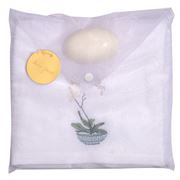Pilbeam - Hand Towel & Soap Orchid Pot 2pce