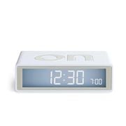 Lexon - Flip+ Travel LCD Alarm Clock White