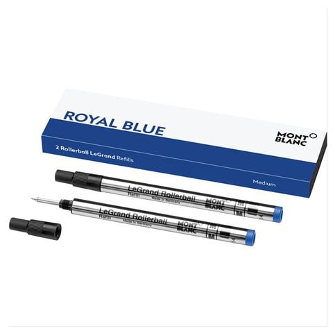MONTBLANC - LeGrand Rollerball Pen Refill Royal Blue 2pce