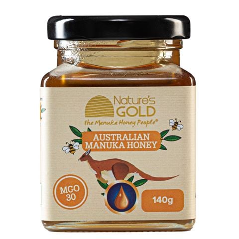 Nature's Gold Manuka Honey MGO 30 Set Koala & Kangaroo 140g 2pce - Peter's of Kensington