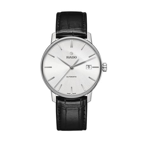 Rado Coupole Classic Automatic Silver & Steel Watch 38mm - Peter's of Kensington
