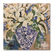 Thirstystone - Elegant White Lily Coaster