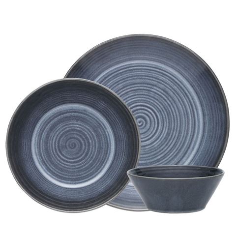 Ecology Arc Dinner Indigo Set 12pce
