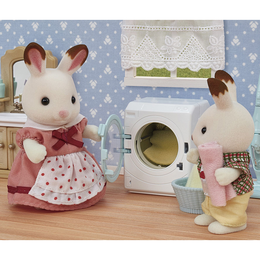 sylvanian families washing machine set