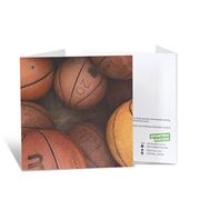 Sporting Nation - Basketballs Greeting Card