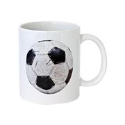 Sporting Nation - Worn Soccer Ball Coffee Mug