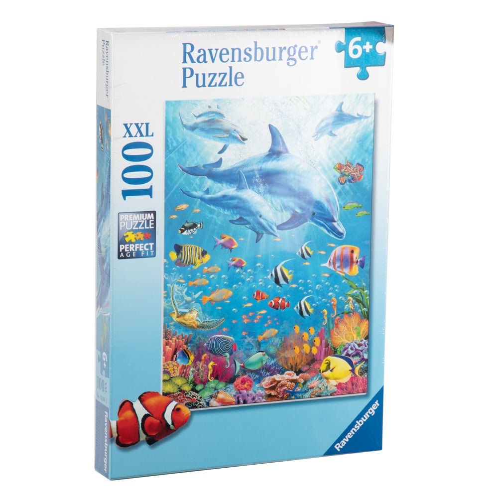 Ravensburger - Pod of Dolphins Puzzle 100pce | Peter's of Kensington