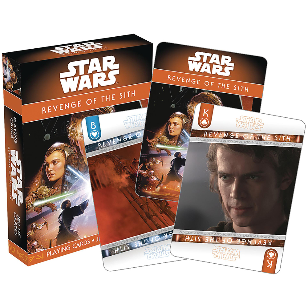 NMR - Star Wars - Ep. 3 Revenge Of The Sith Playing Cards | Peter's of ...