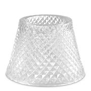 Vandenberg - Candle Holder Lilly Clear Glass Shade Only