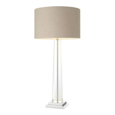 Vandenberg - Table Lamp Oasis Clear Crystal with Shade