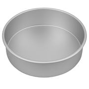 Bakemaster - Silver Anodised Round Cake Pan 25cm