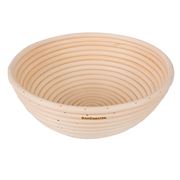 Bakemaster - Round Loaf Proving Basket 22cm