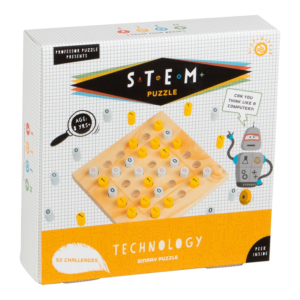Professor Puzzles STEM Technology Binary Puzzle Peter's of Kensington