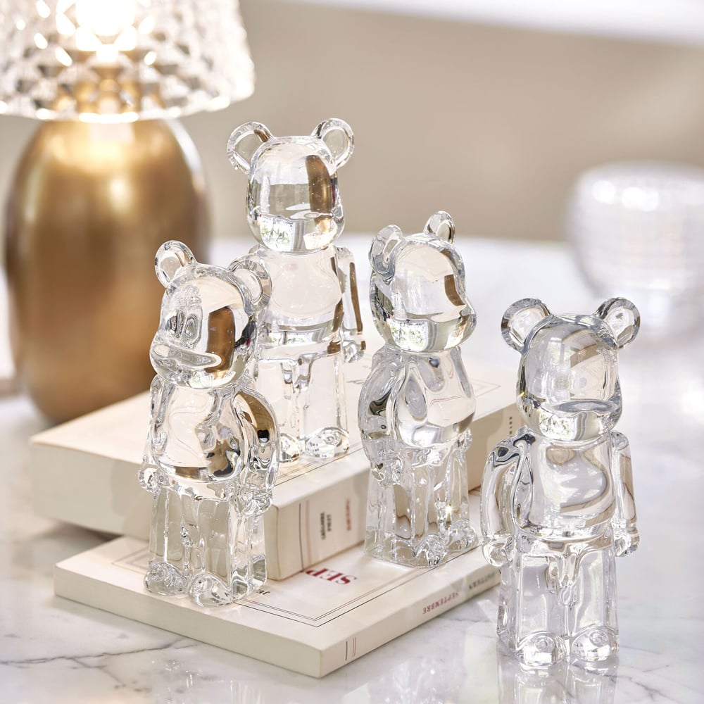 Baccarat - Bearbrick Standing Clear | Peter's of Kensington