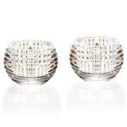 Baccarat - Eye Votive Candle Holder Clear Set 2pce