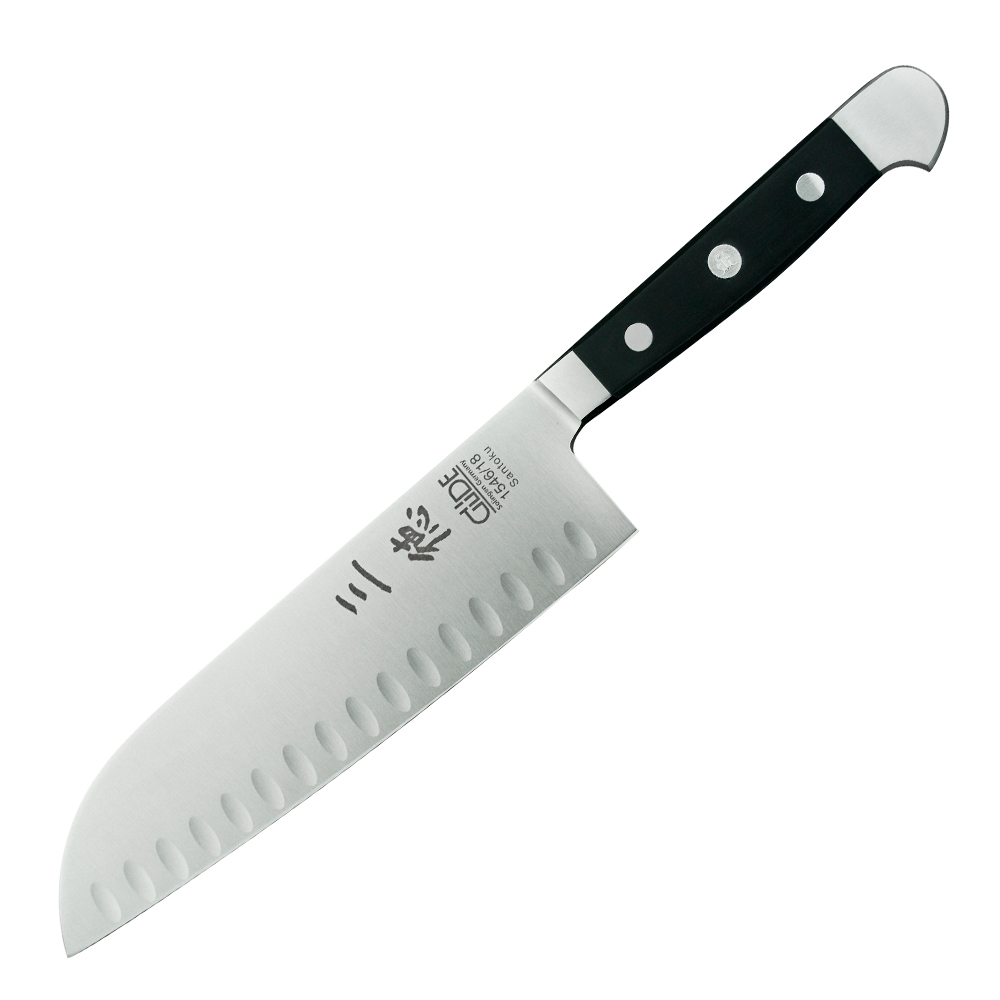 Gude Alpha Santoku Knife 18cm Peter's of Kensington