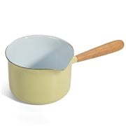 Falcon - Butter Warmer Wood Handle Deluxe Yellow 650ml